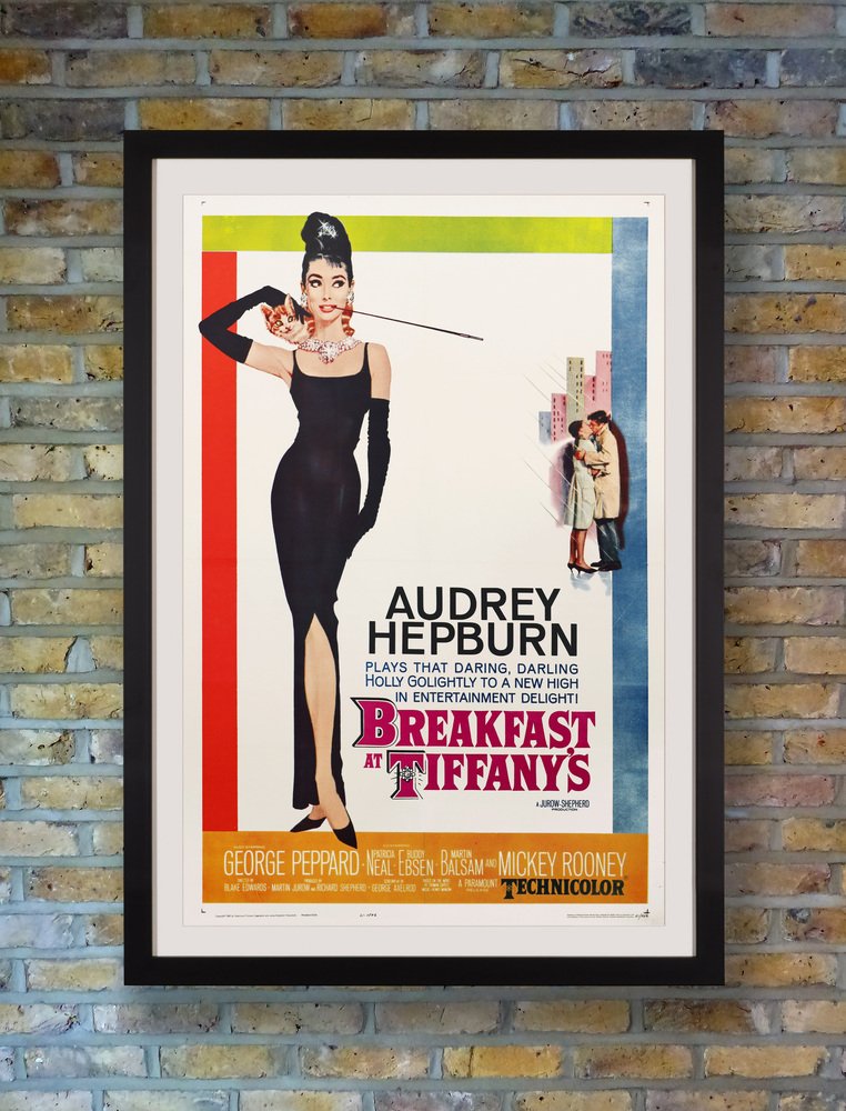 Breakfast at Tiffany's Movie Poster, 1961 for sale at Pamono