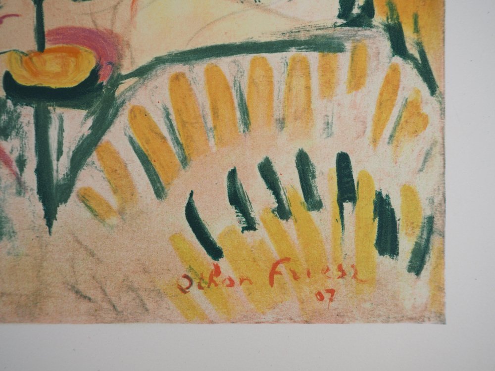 Emile-Othon Friesz, Landscape at La Ciotat, Signed Lithograph for sale ...