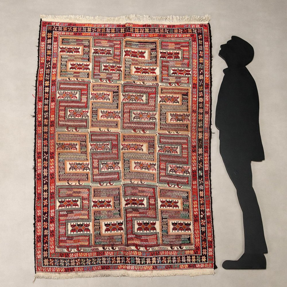 Sumak Rug in Cotton for sale at Pamono