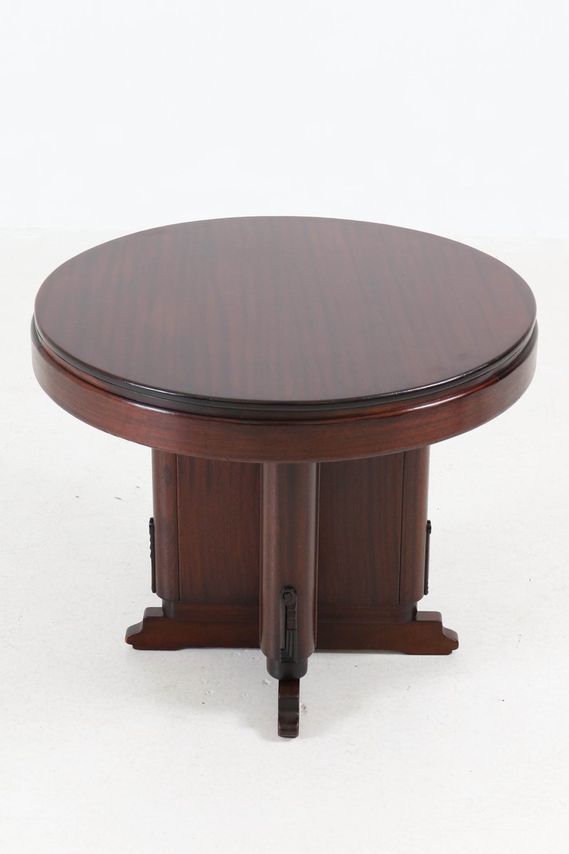 Art Deco Mahogany Coffee Table