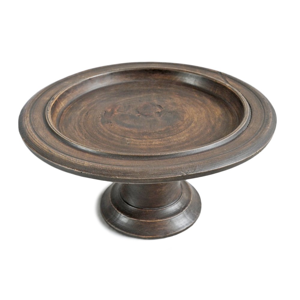 Vintage Java Pedestal Tray, 1970s for sale at Pamono