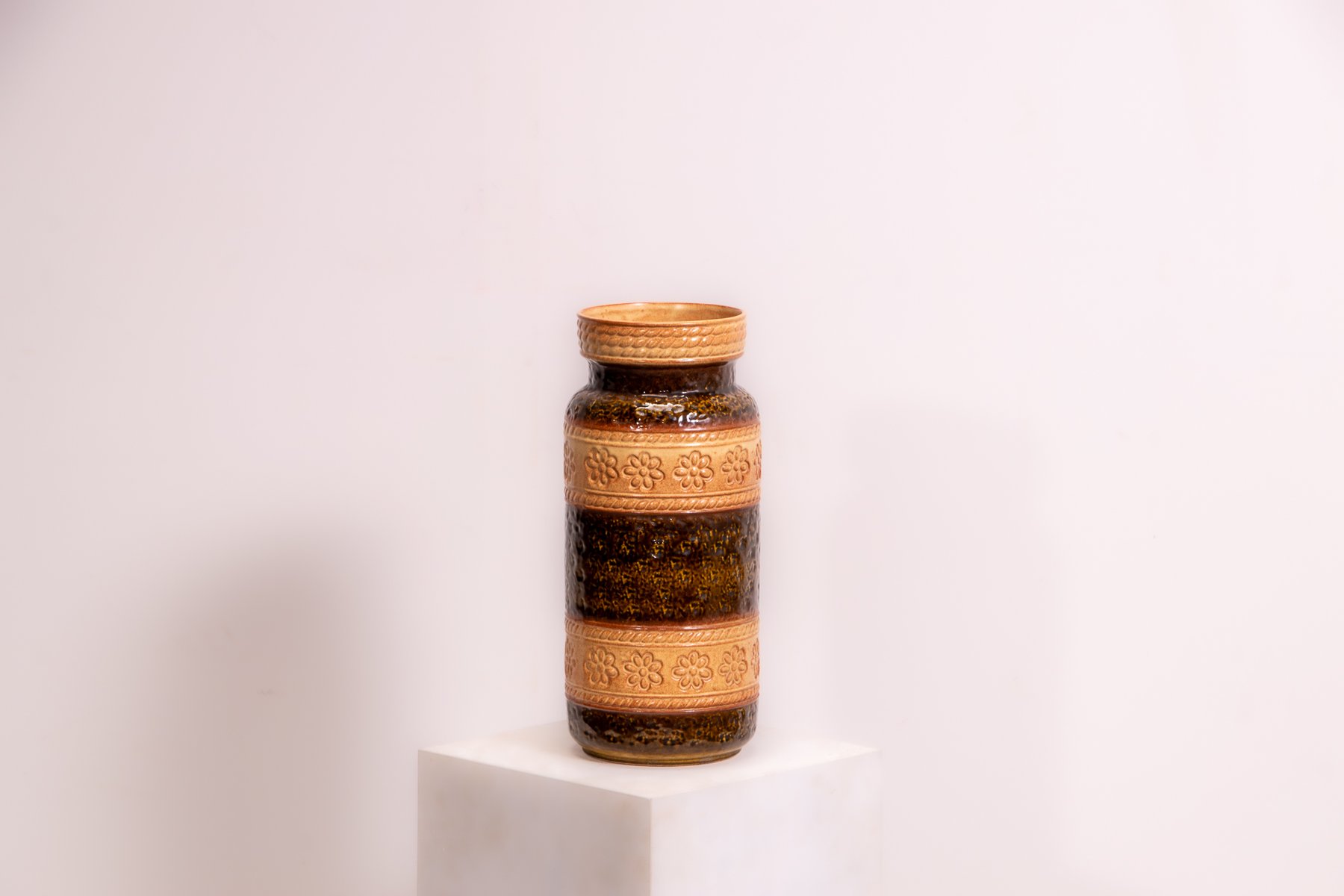 Large West German 660 40 Fat Lava Vase by Bay Keramik, 1970 for sale at ...