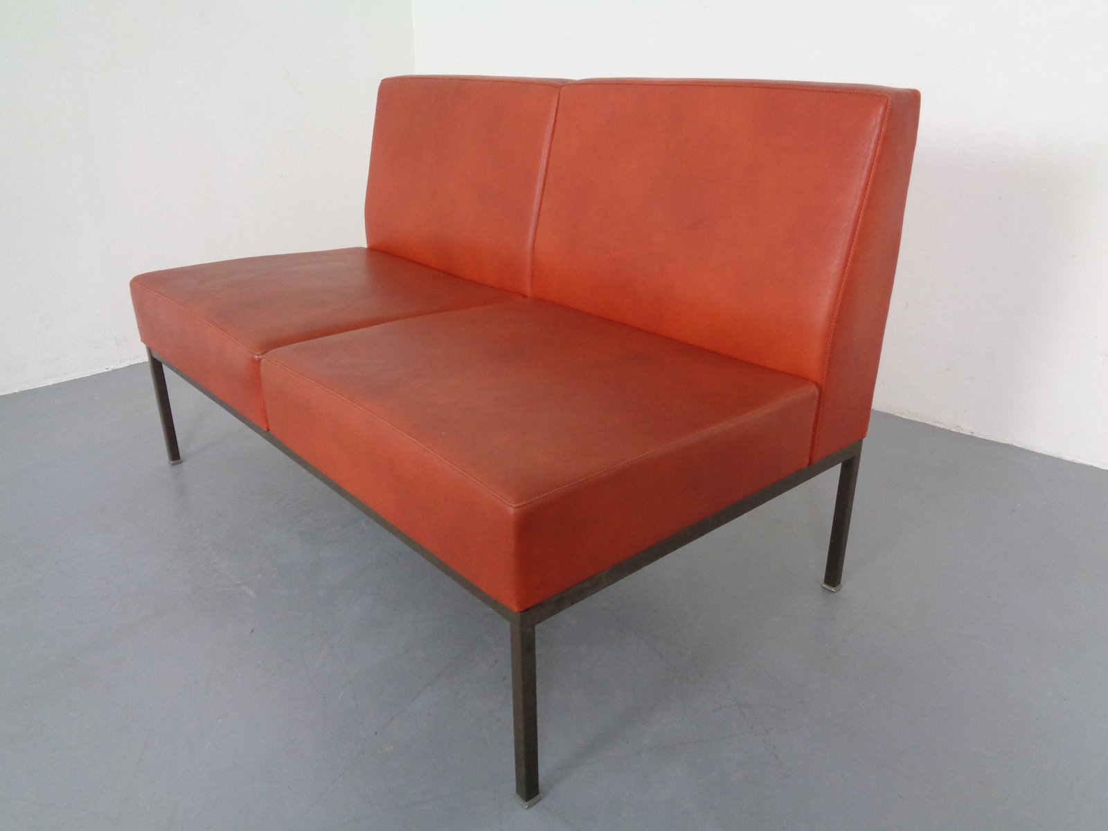 Germany Bench Minimalist 2-Seater and 3-Seater Bench, Germany, 1960s, Set of 2 for ...