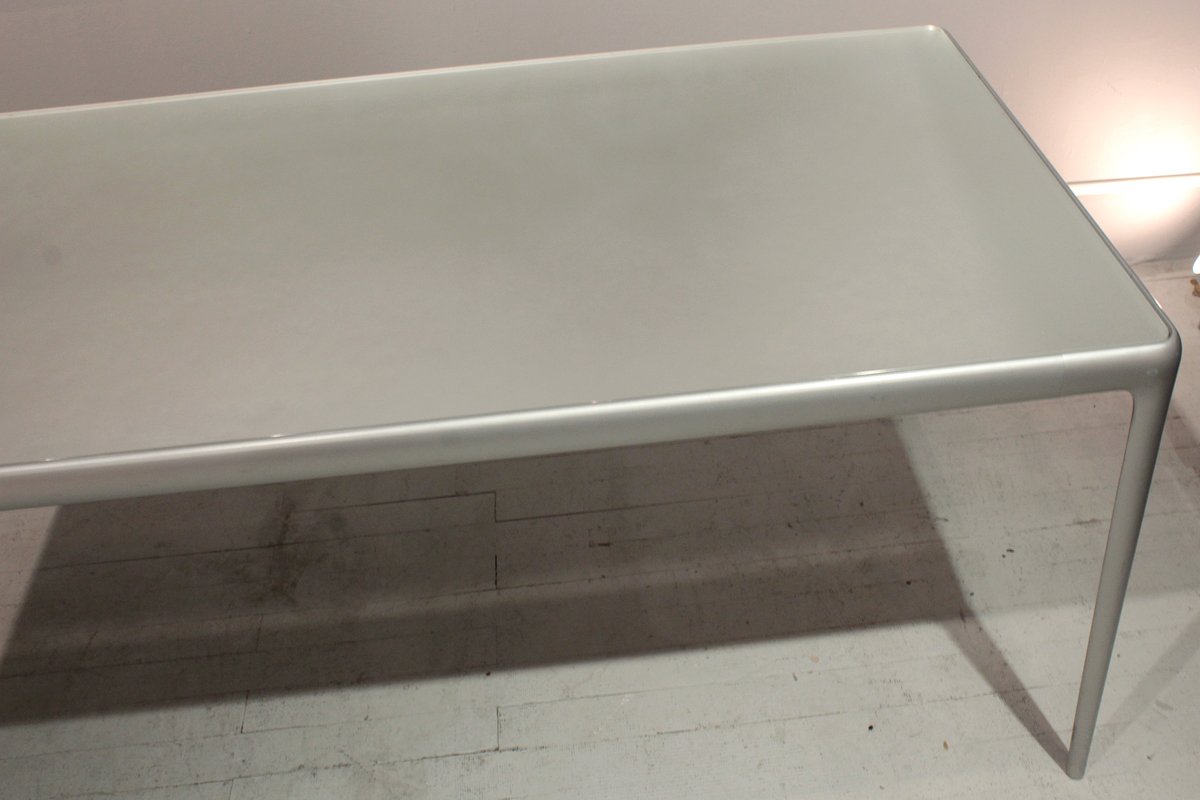 Vintage Flat Egg Dining Table By Philippe Starck For Driade Vintage Flat Egg Dining Table By Philippe Starck For Driade