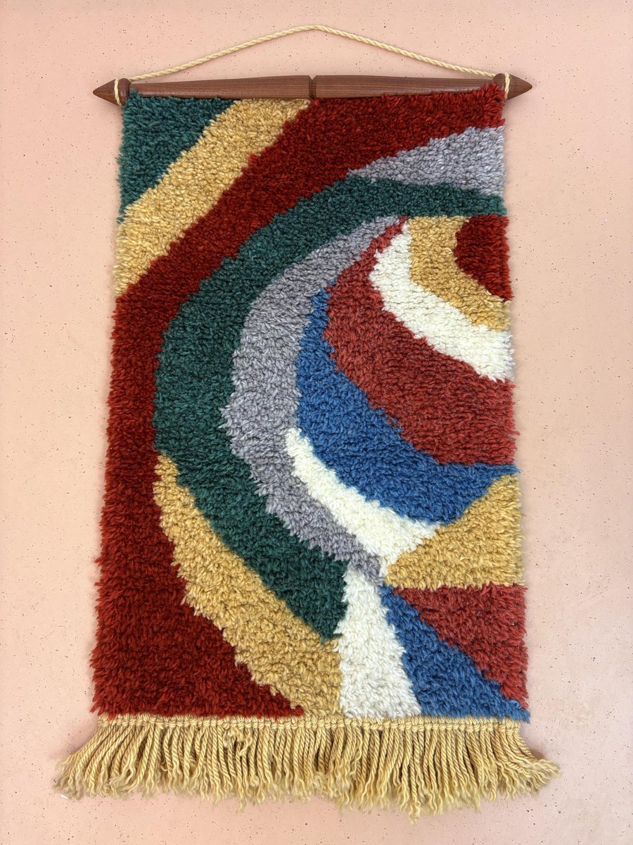 Vintage Tufted Wall Rug, 1970s for sale at Pamono