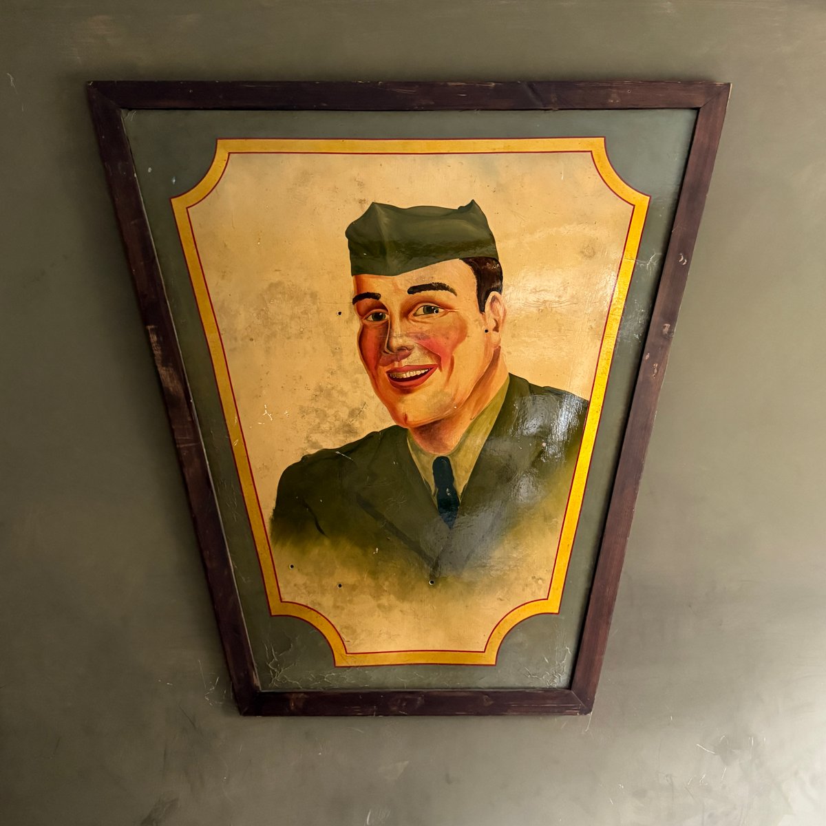 Large Circus Art Sign by Edwin Hall, 1920s for sale at Pamono