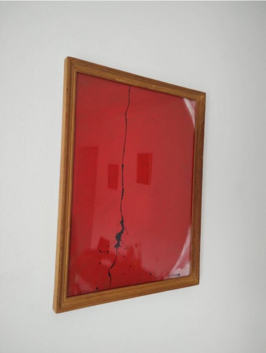 Octave, Abstract Composition, 2000s, Acrylic Painting for sale at Pamono