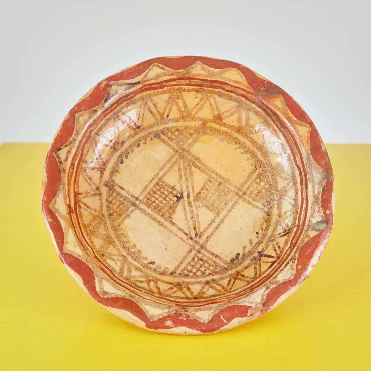 Ancient Kabyle Terracotta Plate For Sale At Pamono