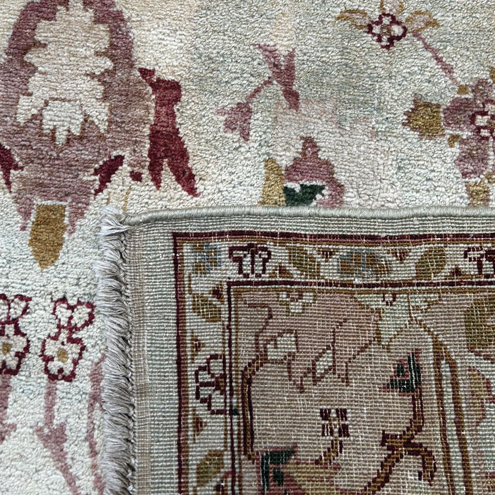 Indian Ziegler Area Rug in Wool, 1980s for sale at Pamono
