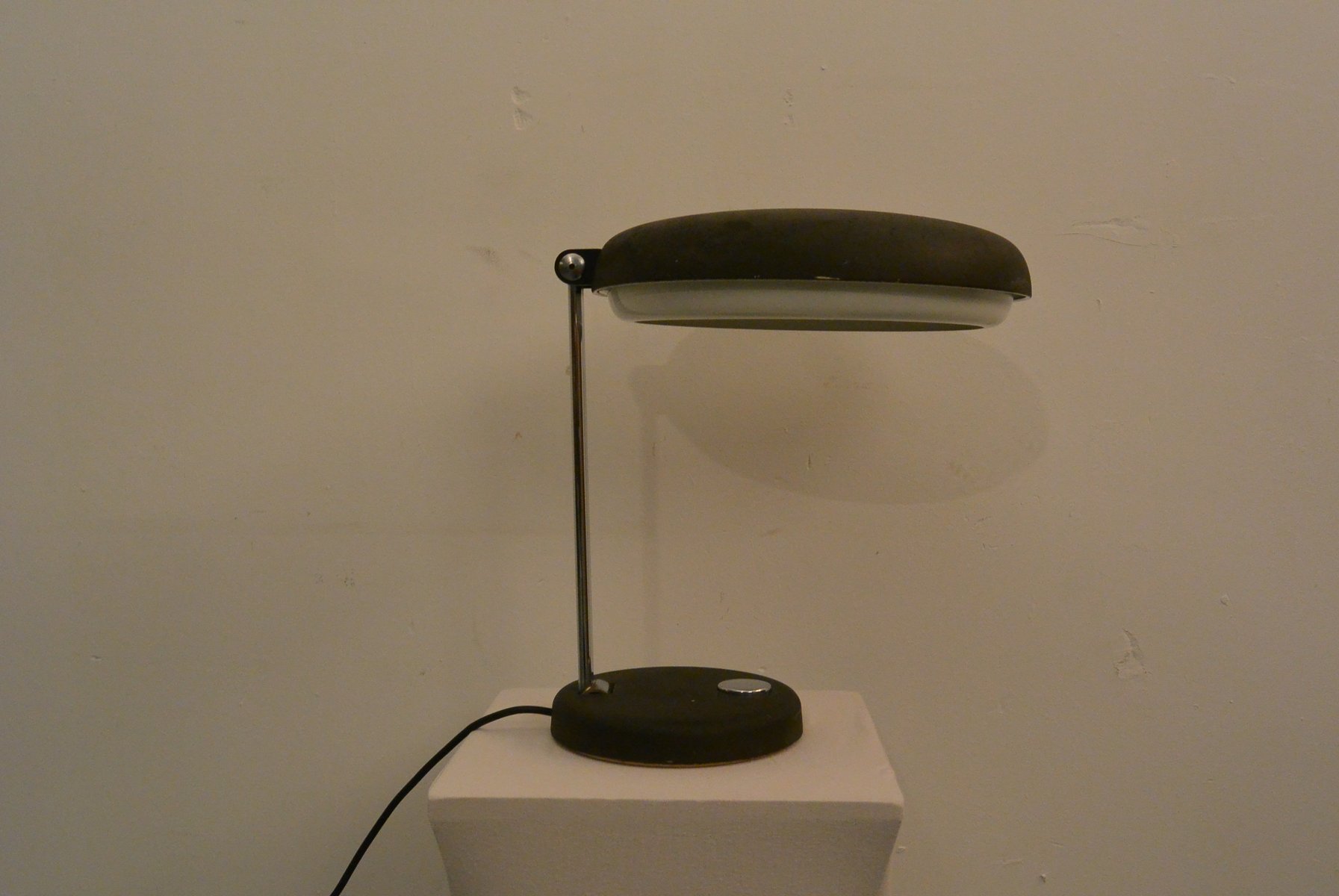 Mid Century Black And Chrome Desk Lamp By Egon Hillebrand For Mid Century Black And Chrome Desk Lamp By Egon Hillebrand For 1960s