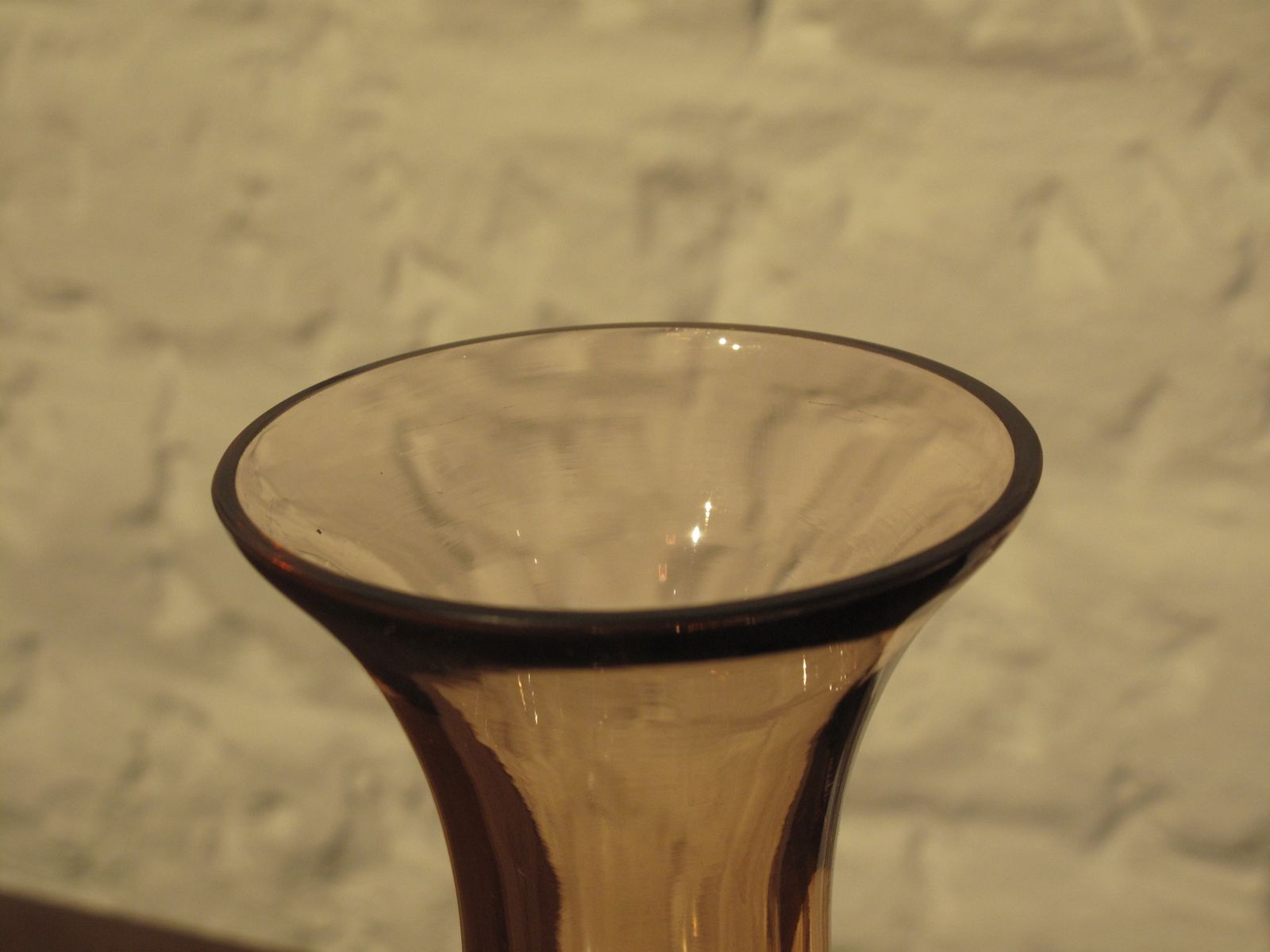Vintage German Glass Vase from Friedrich for sale at Pamono