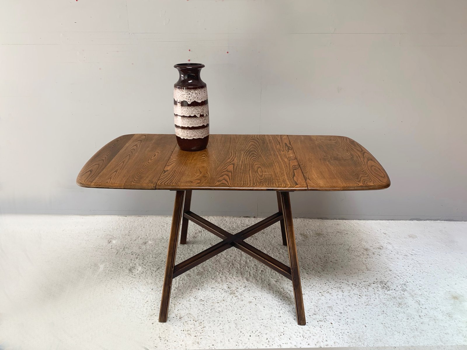 Colonial 377 Blue Label Drop Leaf Table from Ercol, 1950s for sale at ...