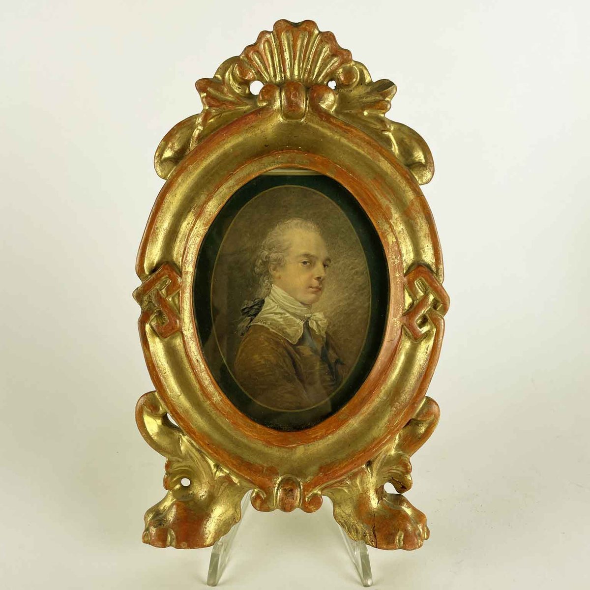 Antique Gilded Frames, Set of 4 for sale at Pamono