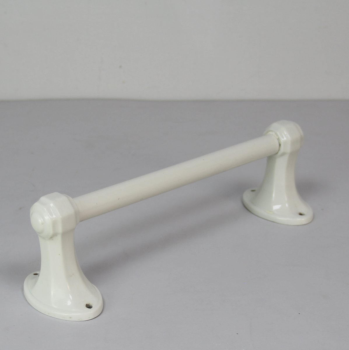 Vintage Porcelain Towel Rack, 1950s for sale at Pamono