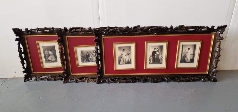 Set Di 3 Cornici Shadow Box In Legno Massiccio E Vetro, 20x20 Cm, Profondità 1,5 Cm, Colore Nero, Per Foto, Insetti, Petali E Oggetti Da Collezione, Da Parete O Da Tavolo