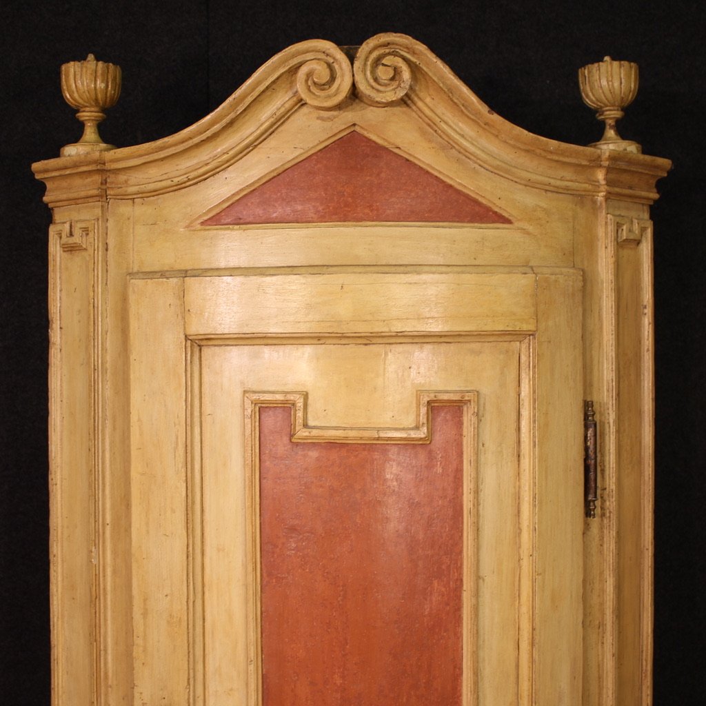 Antique 18th Century Louis XVI Lacquered Corner Cabinet, 1780s for sale ...