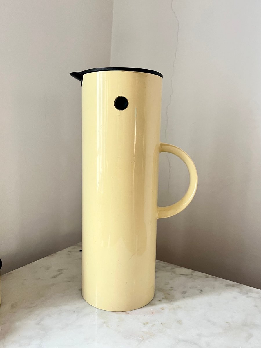 Thermos Vintage Invar – Années 60/70 – Rouge – Fabriqué En France