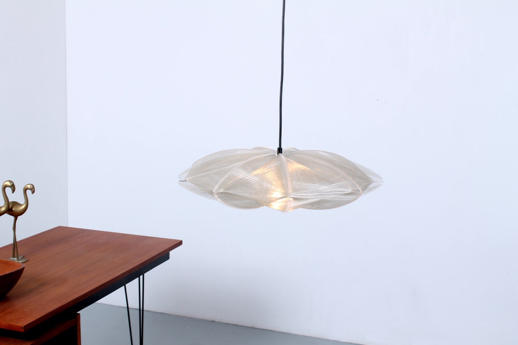 Mid Century Swag Lamp By Paul Secon For Sompex At Pamono Mid Century Swag Lamp By Paul Secon For Sompex