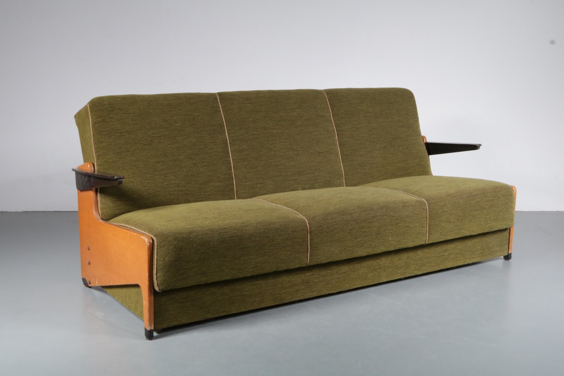 3 Seater Sleeping Sofa 1950s For At Pamono 3 Seater Sleeping Sofa 1950s