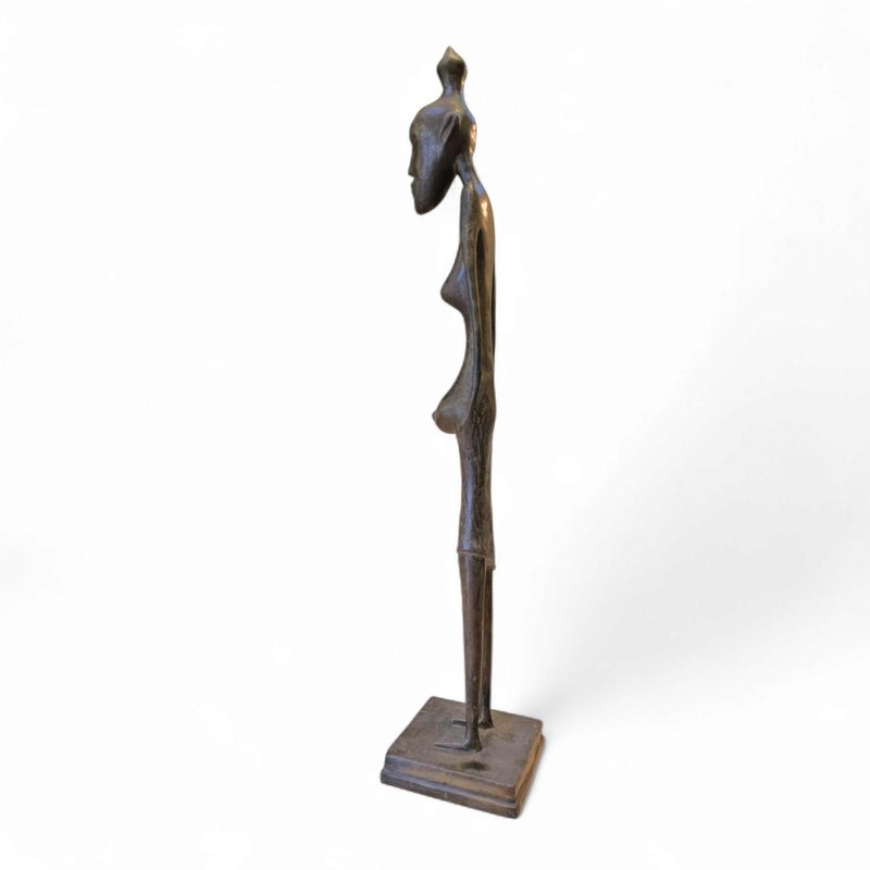 African Bronze Figure, 1970s for sale at Pamono