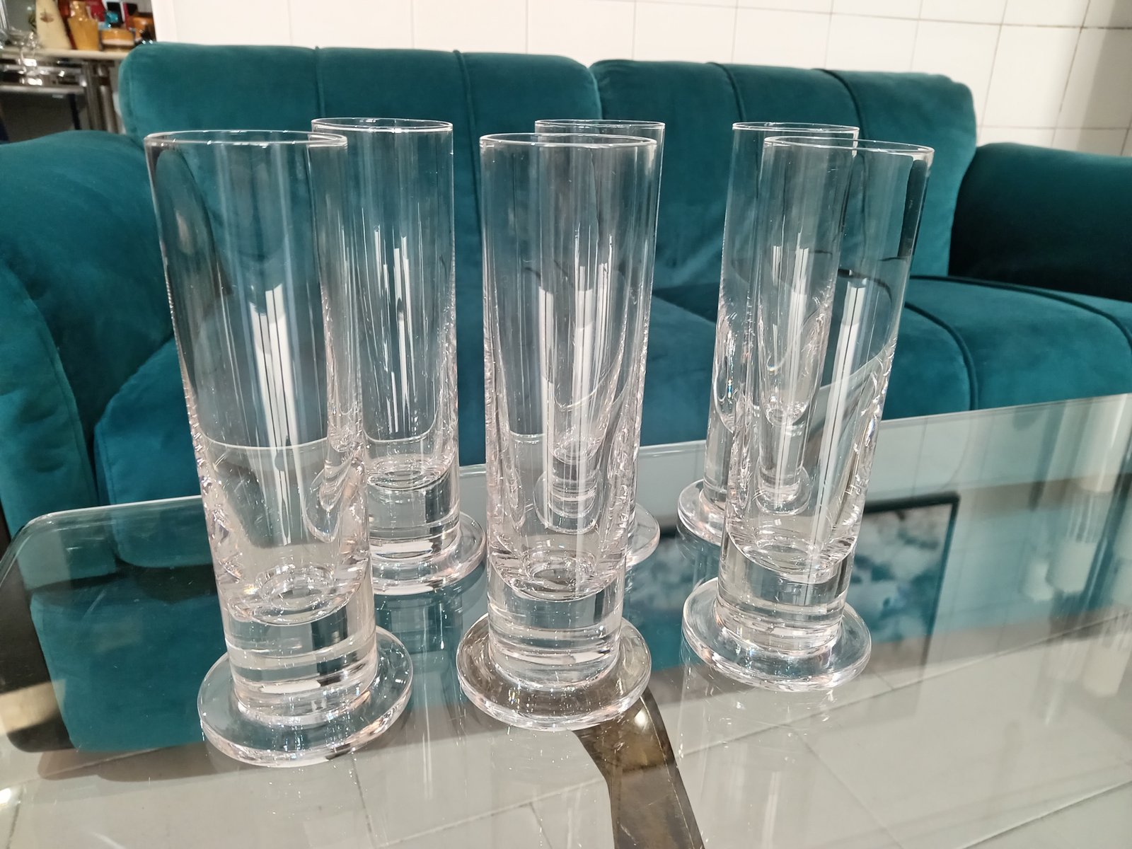 Lot De 4 Verres à Cocktail Vintage En Cristal – Style Art Déco – 325 Ml – Base Lourde – Idéaux Pour Negroni, Margarita… - 3