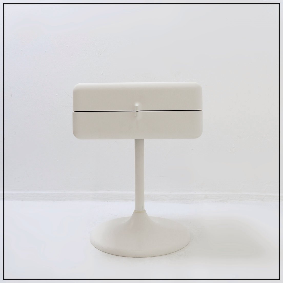 Space Age Tulip Foot Side Table or Nightstand by Lusch Erzeugnis ...