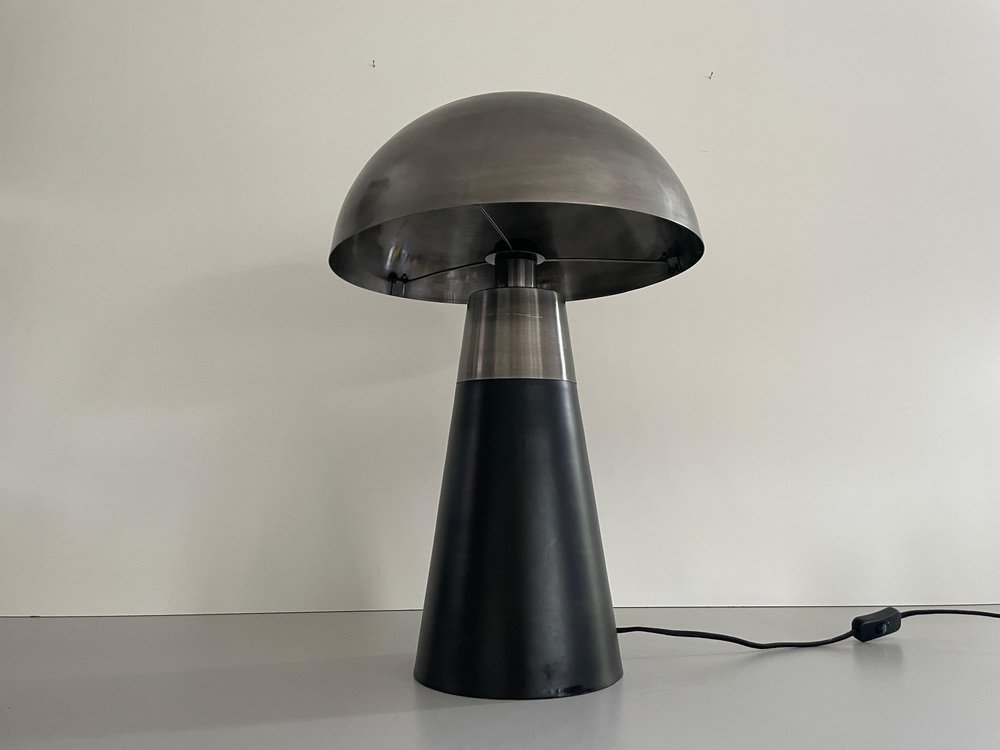Large Conical Mushroom Table Lamp attributed to Lambert, Germany, 1980s ...