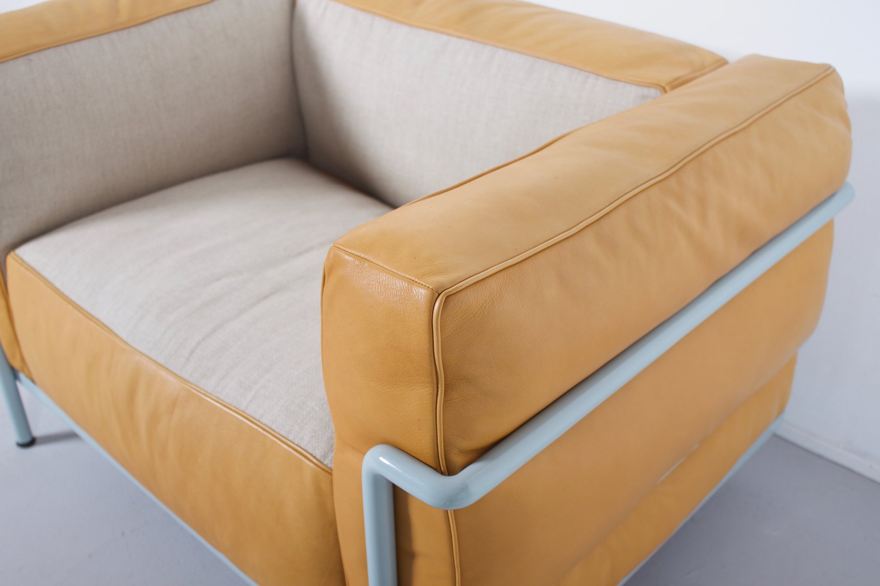 Vintage Lc3 Grand Confort Stuhl Von Le Corbusier Pierre Jeanneret Charlotte Perriand Fur Cassina