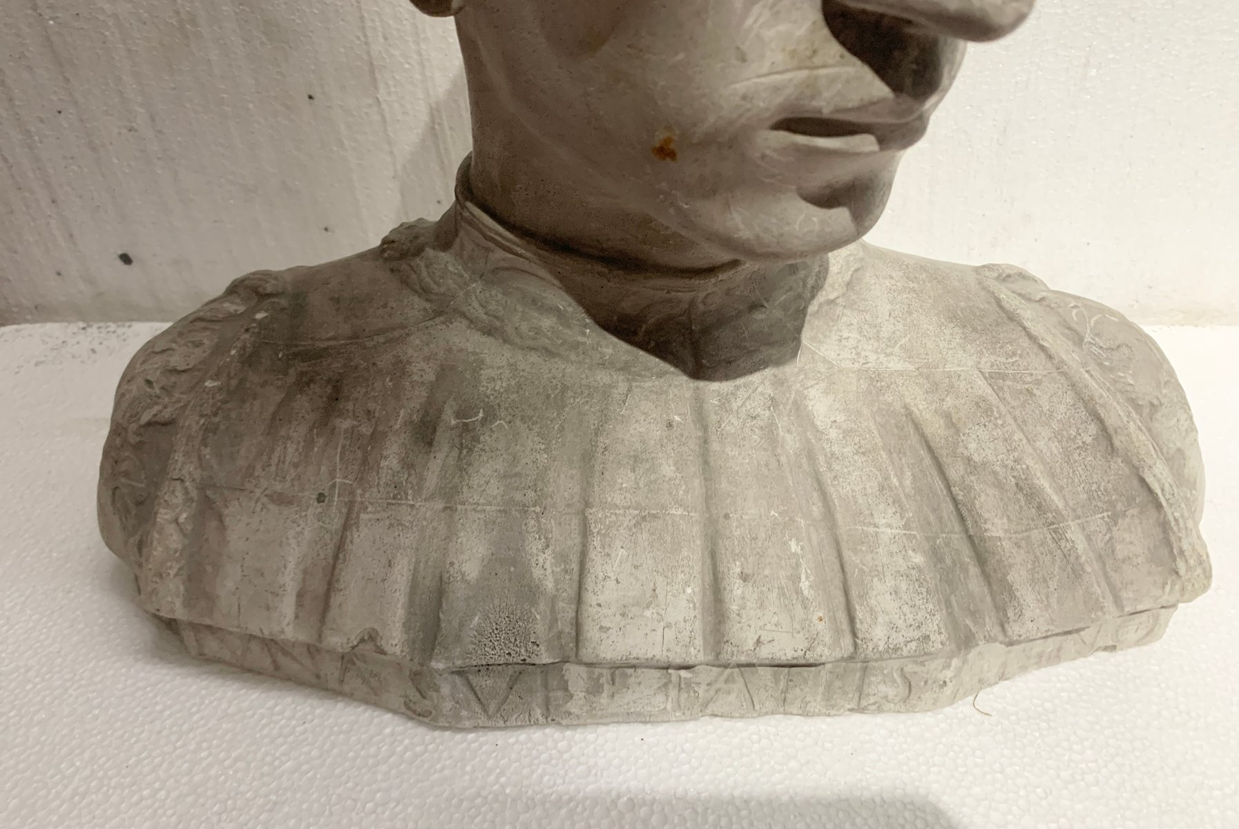 20th Century Sculpted Plaster Cast of a Bust of a Young Man, 1920s for ...