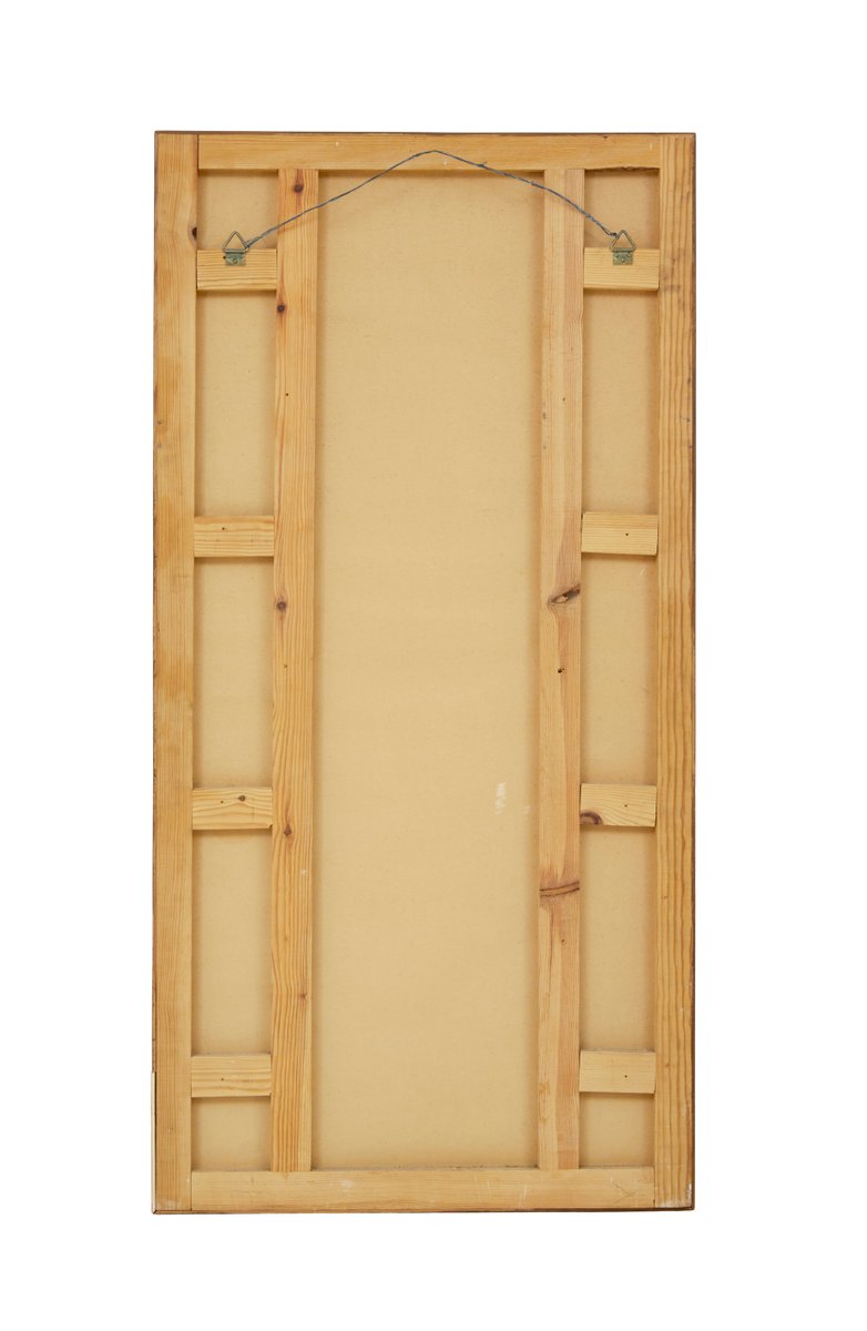 Mid-Century Modern Swedish Segmented Portrait Wall Mirror, 1950 for ...