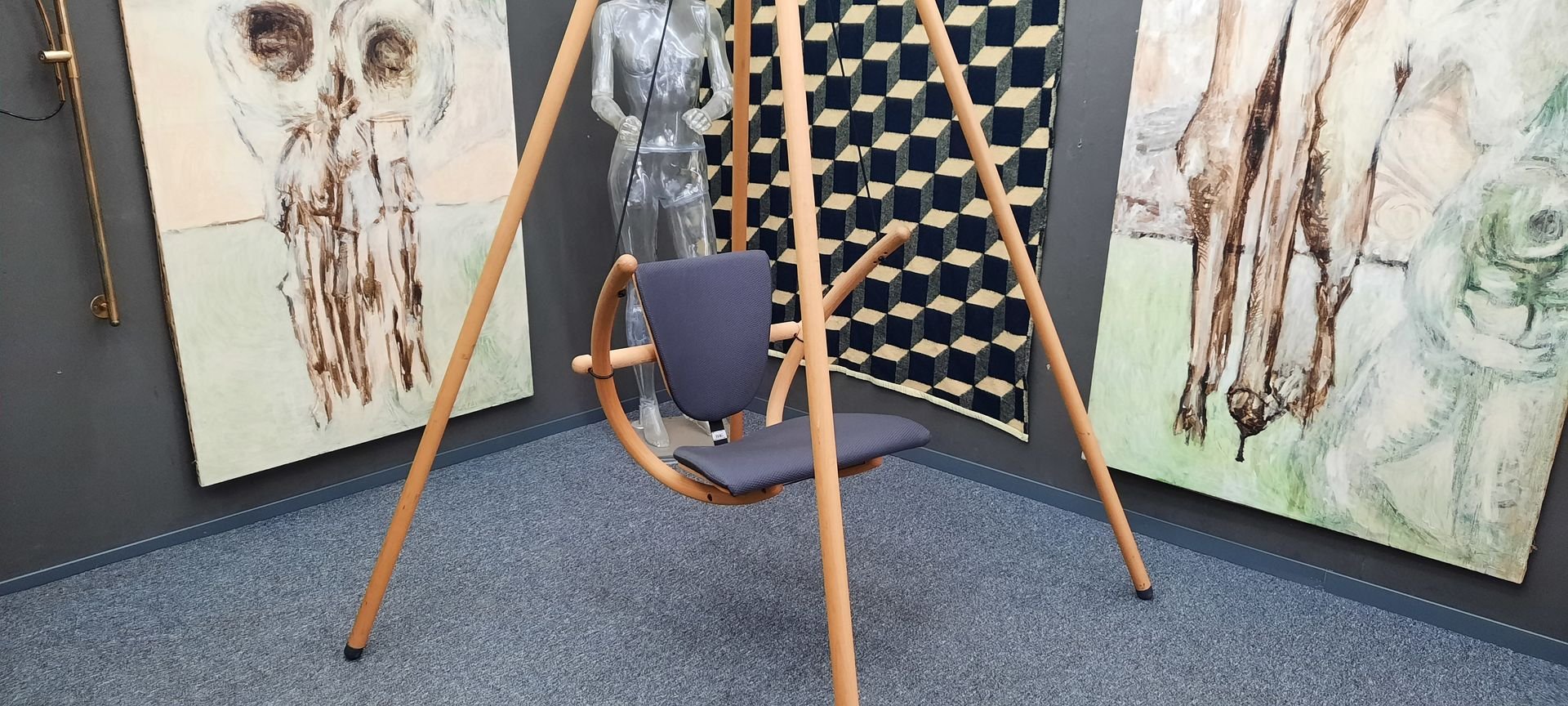 Rocking Chair Swing Ergonomique par Peter Opsvik pour HAG, 1999s, 1990s ...