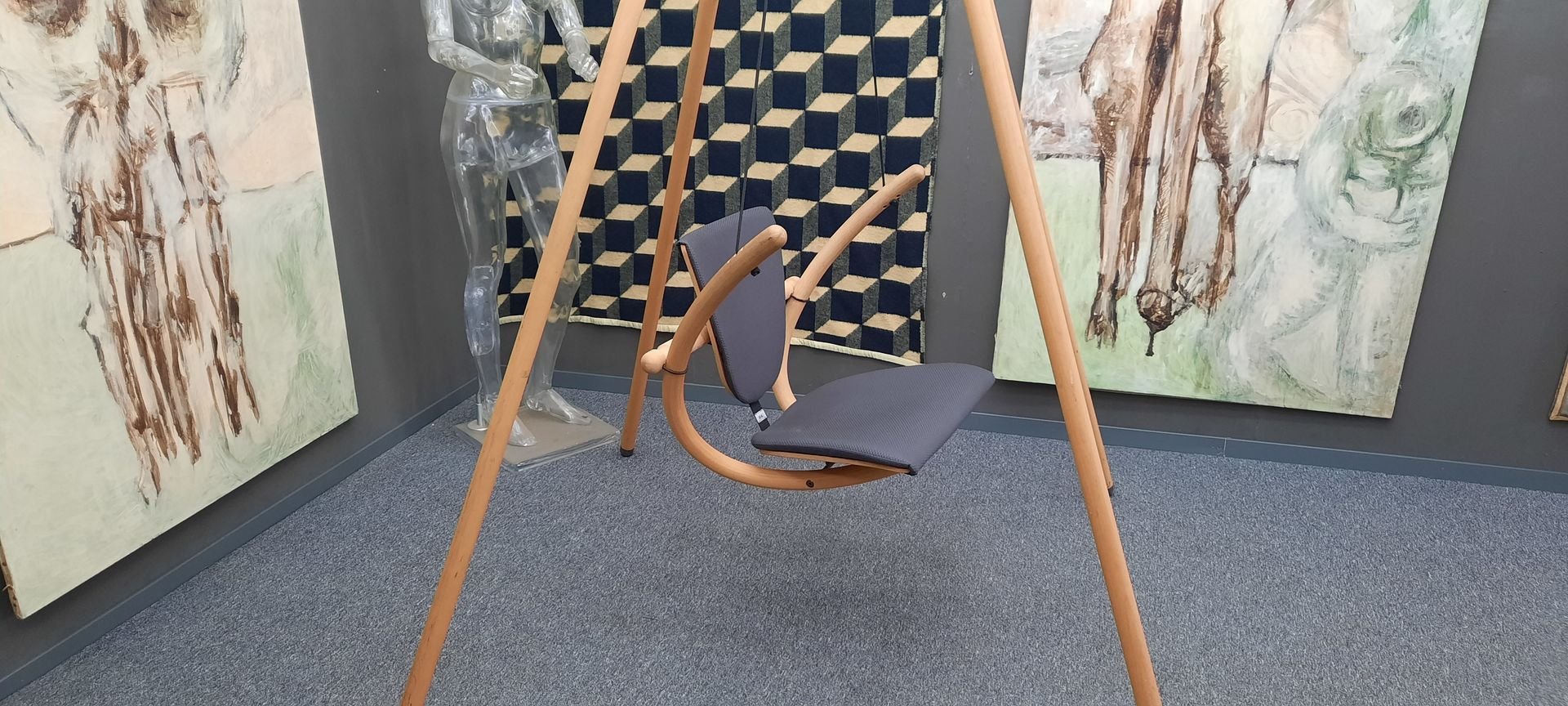 Swing Ergonomic Rocking Chair by Peter Opsvik for HAG, 1999s, 1990s for ...