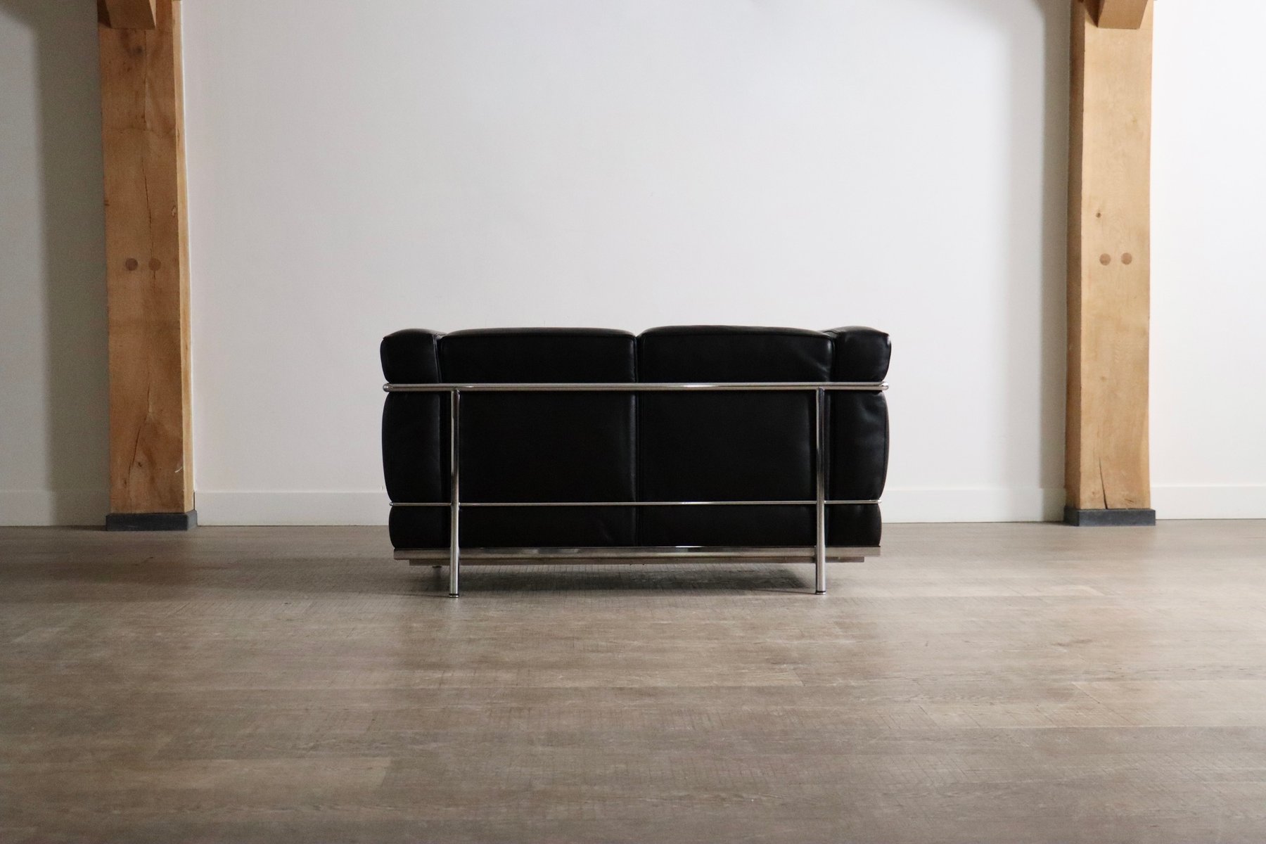 LC2 2-Seater Sofa by Charlotte Perriand and Le Corbusier for Cassina ...
