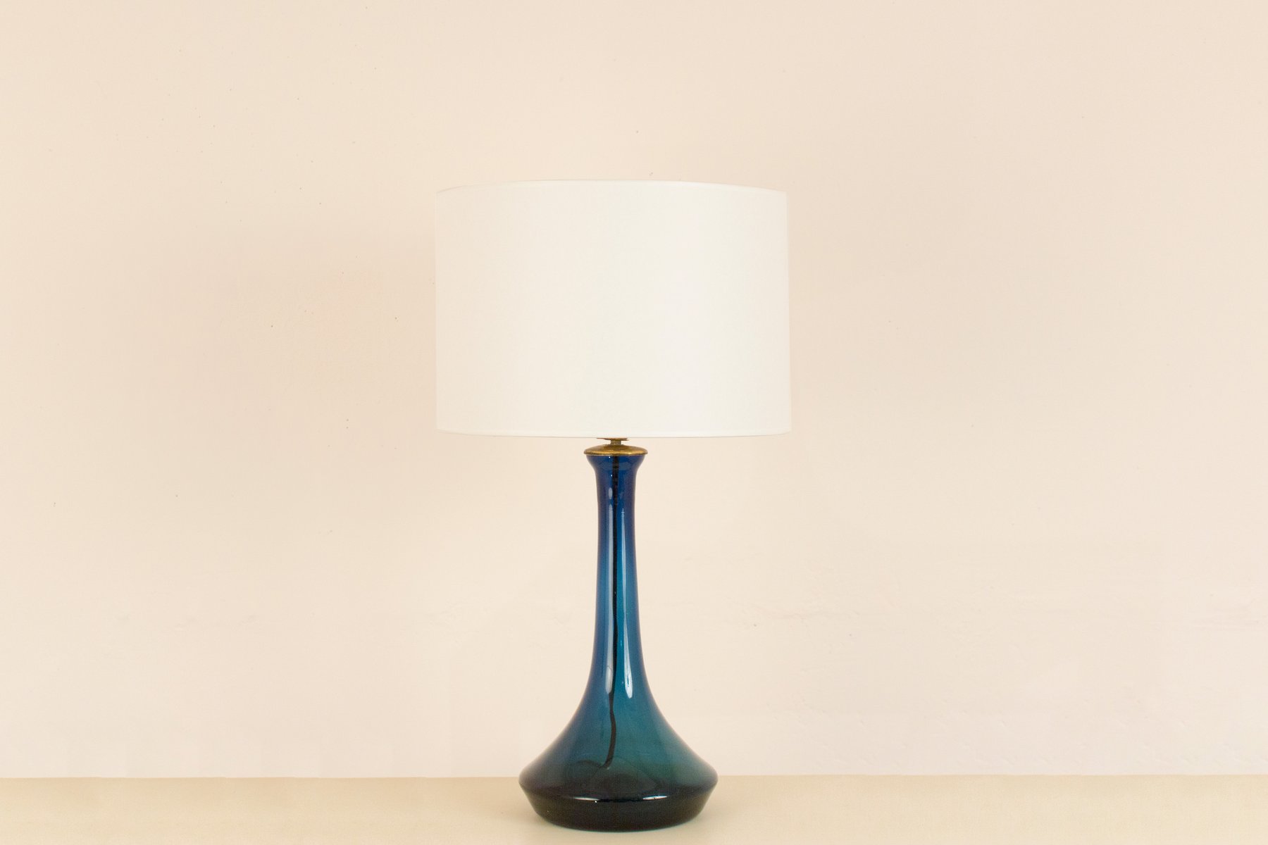 Meta Title Mid Century Danish N Glass Table Lamp By Lisbeth Brams For Fog And Mørup 1966