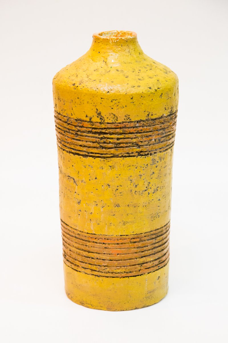 Large Ceramic Floor Vase 1970s