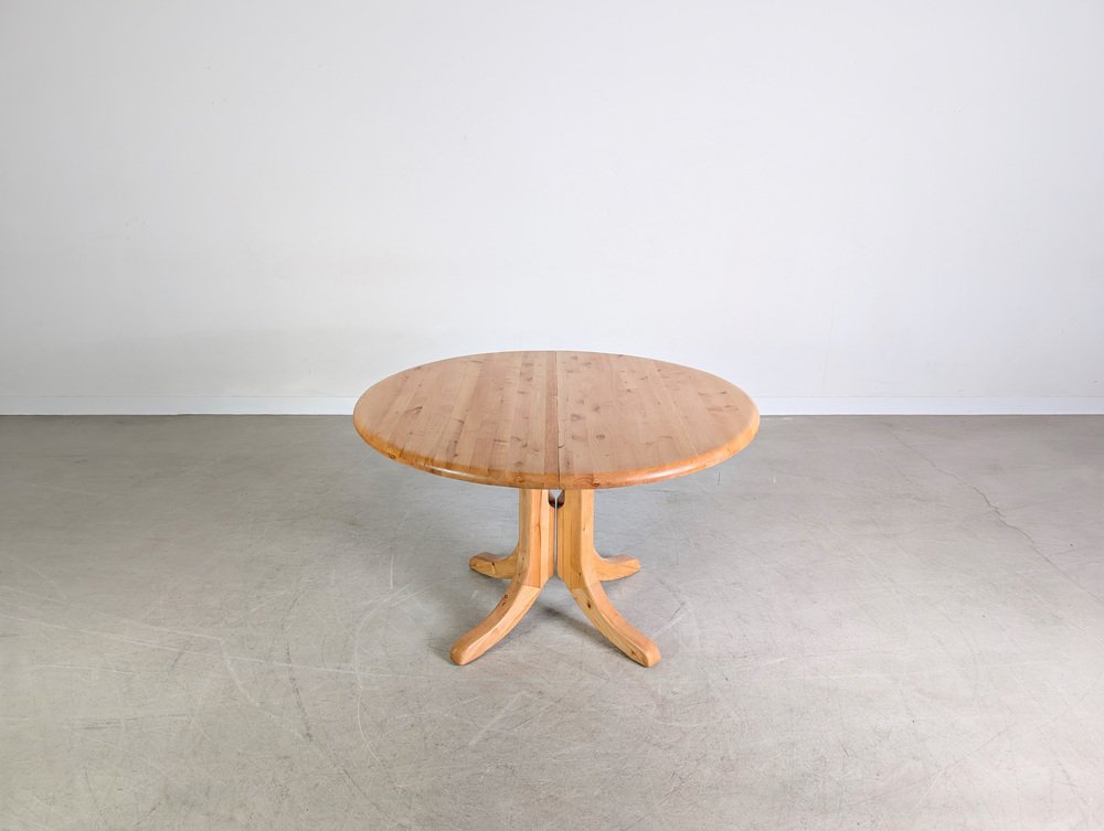 Mid-Century Extendable Dining Table in Pine by Rainer Daumiller for ...