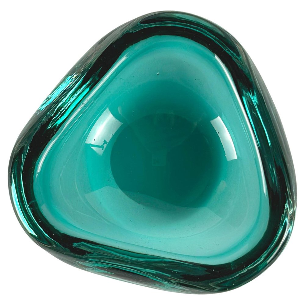 Small Mid-20th Century Murano Glass Geode Bowl from Archimede Seguso ...