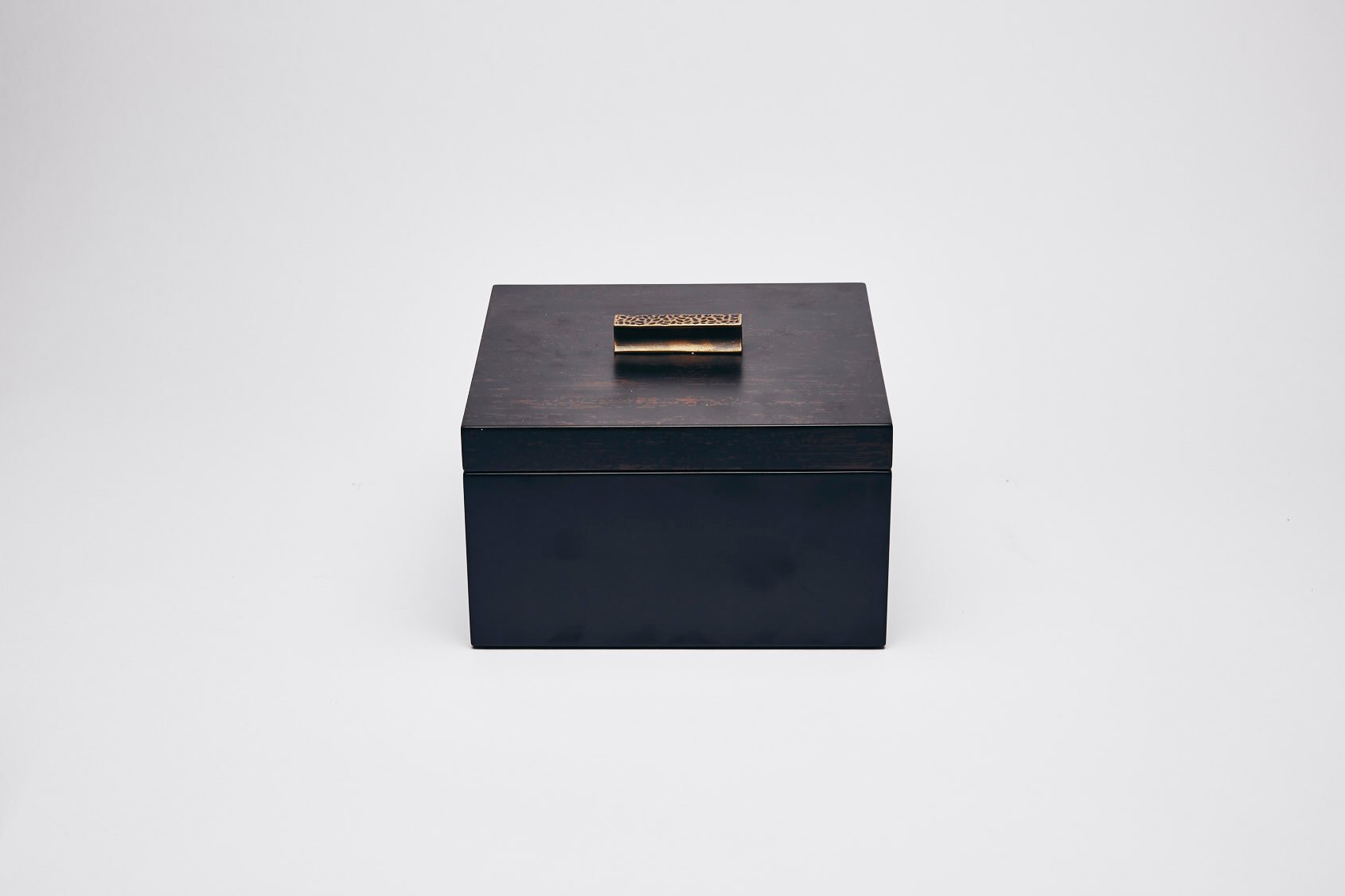Decorative Box in Black and Brown by Reda Amalou for sale at Pamono