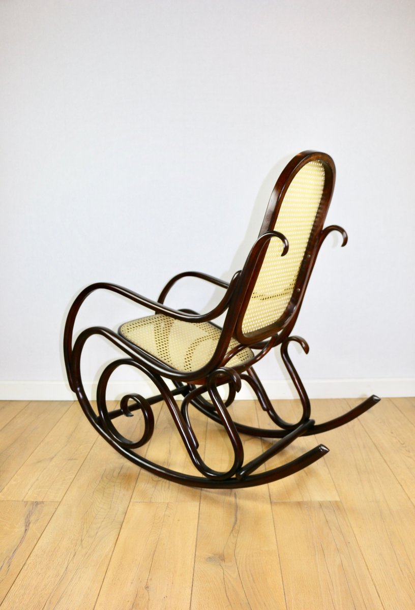 Rocking Chair on Runners, 1970s for sale at Pamono