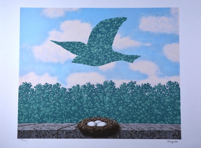 Rene Magritte, The Spring, 2003, Lithograph for sale at Pamono
