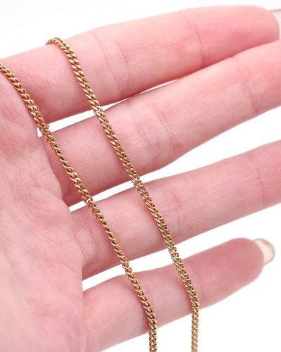 Catena Barbazzale In Argento 925 Unisex – Spessore 2,1 Mm, Lunghezza 56 Cm, Ipoallergenica Con Rivestimento Antiossidazione, Ideale Per Ciondoli