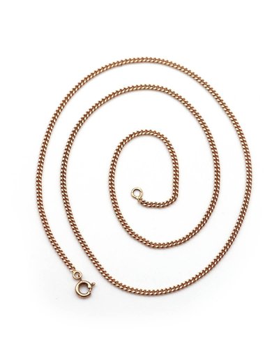 Collana A Catena Barbazzale In Argento Sterling 925 Da 1,2/1