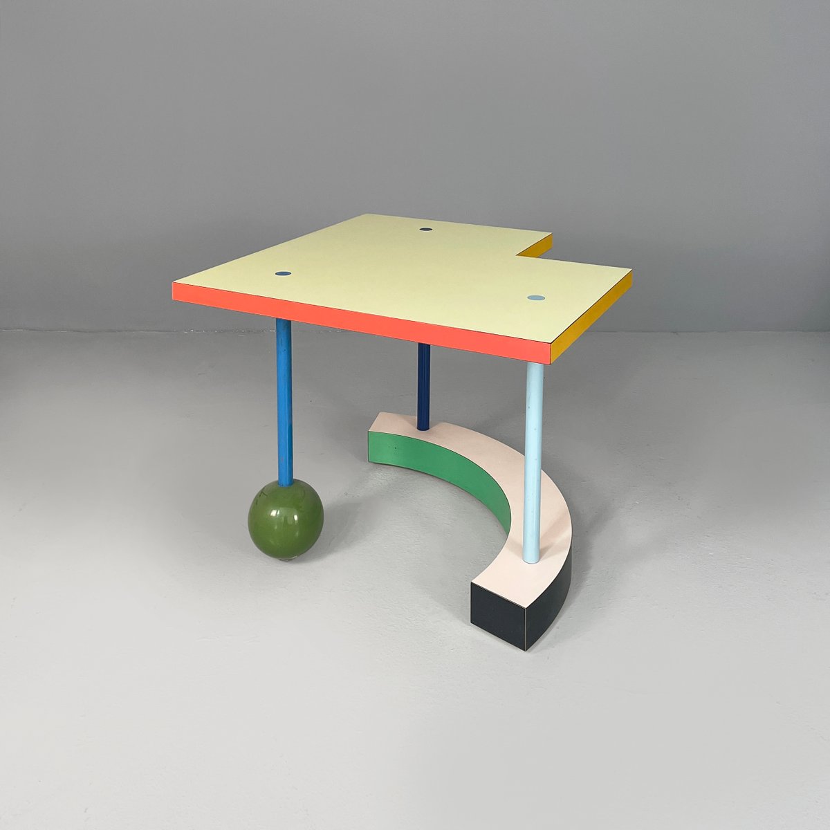 Modern Formika Italian Modern Hollywood Coffee Table in Formica by Peter Shire for ...
