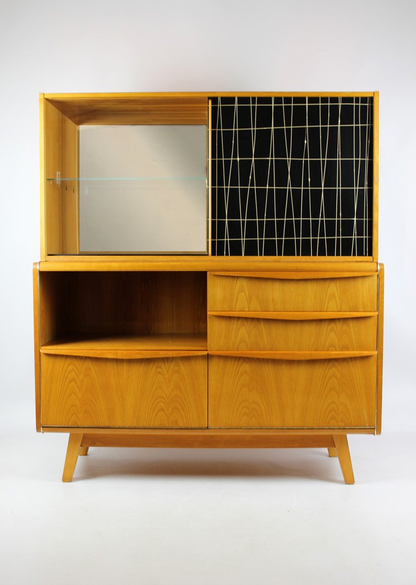 Vintage Bar Cabinet By Bohumil Landsman For Jitona, 1960s For Sale Vintage Bar Cabinet by Bohumil Landsman for Jitona, 1960s - Vintage Bar Cabinet By Bohumil Landsman For Jitona, 1960s For Sale