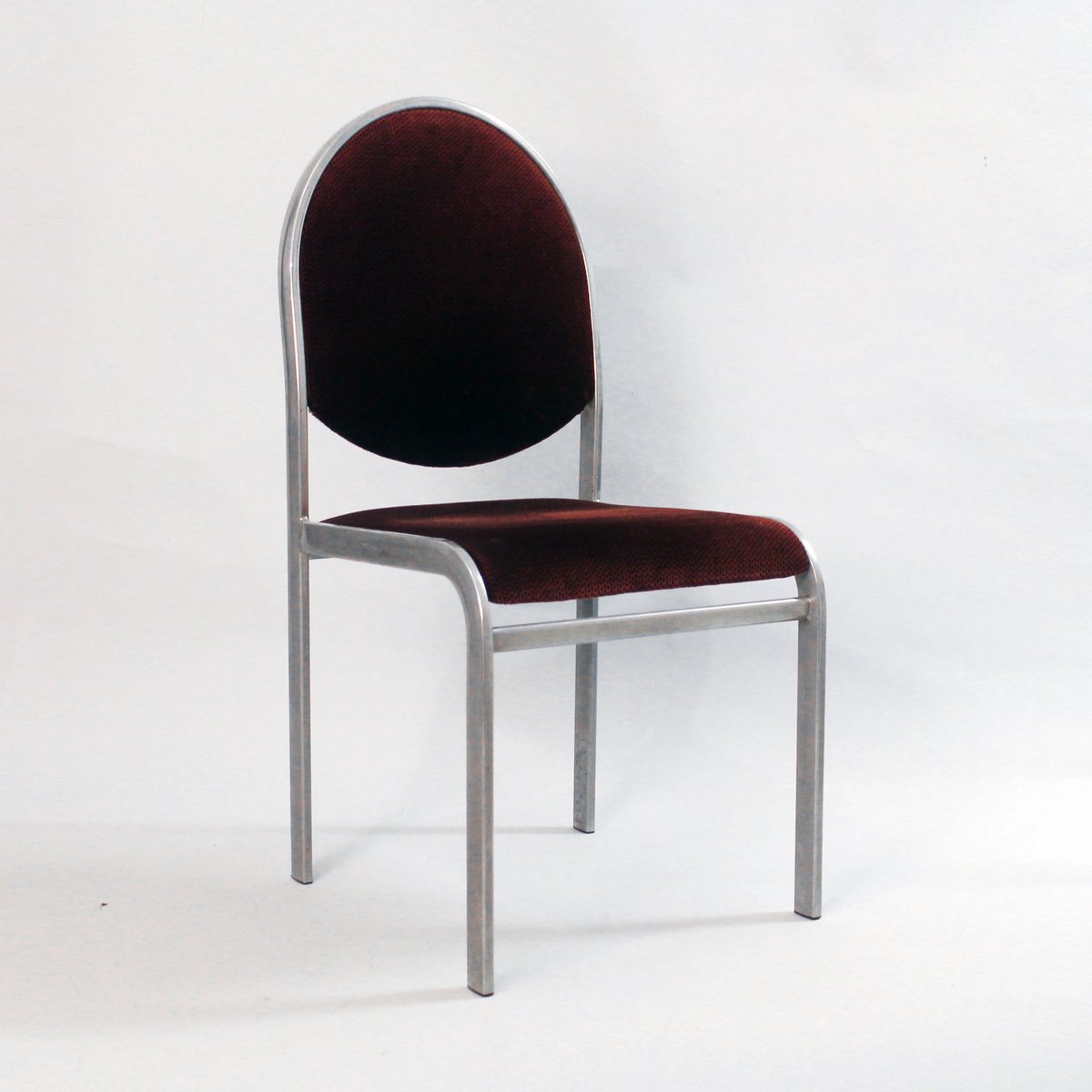 Vintage Chrome Dining Chairs By Renato Zevi Set Of 6 For At Pamono Vintage Chrome Dining Chairs By Renato Zevi Set Of 6