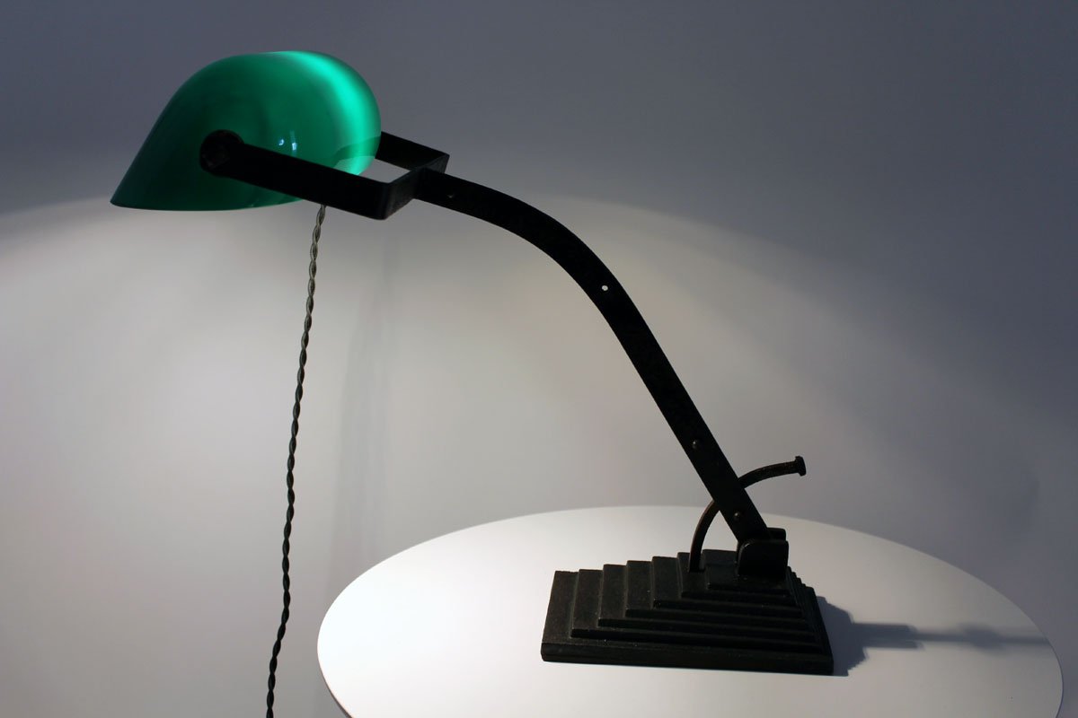 Antike Wiener Bank Lampe Bei Pamono Kaufen
