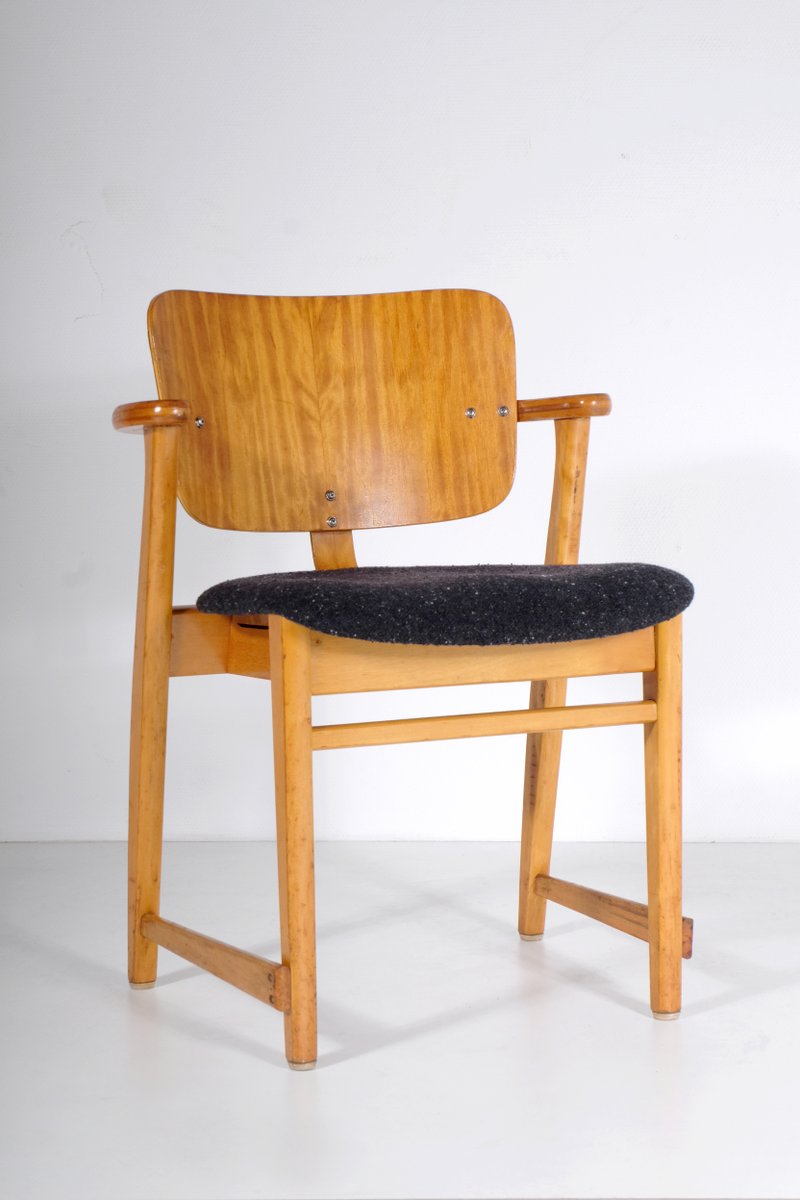 1st Edition Domus Armchairs by Ilmari Tapiovaara, 1950s, Set of 4 for ...
