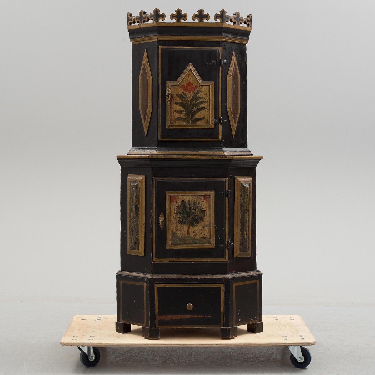 Antique Swedish Corner Cupboard For Sale At Pamono Antique Swedish Corner Cupboard - Antique Swedish Corner Cupboard For Sale At Pamono