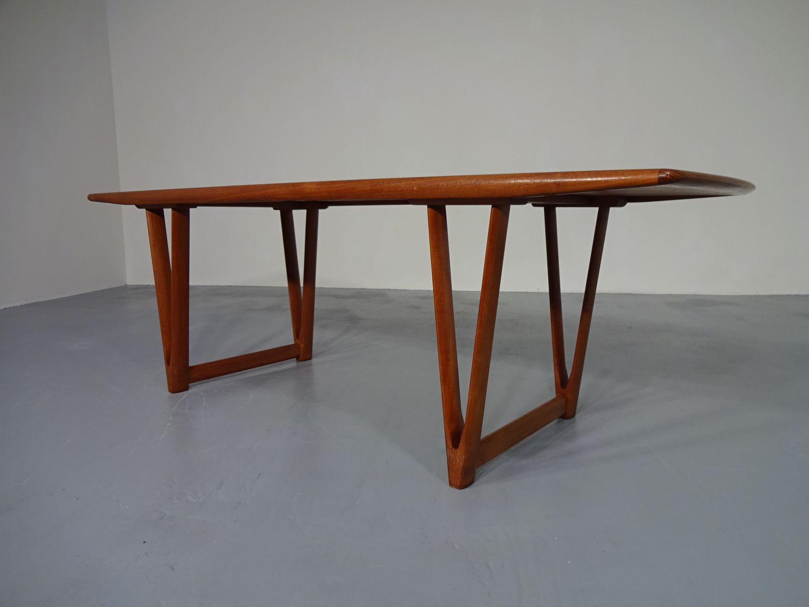 Danish Teak Coffee Table From Arrebo Mobler 1960s For At Pamono Danish Teak Coffee Table From Arrebo Mobler 1960s