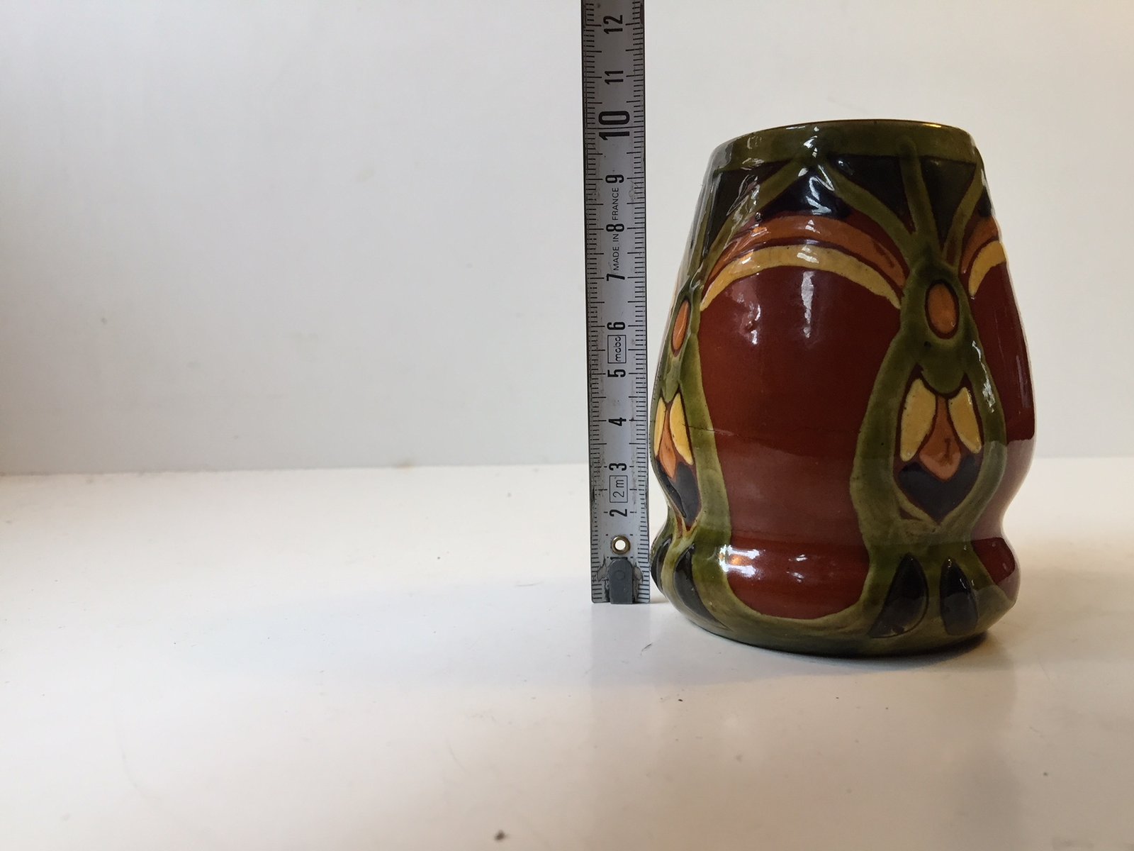 Art Nouveau Pottery Vase by Paul & Anna Wranitzky, 1910s for sale at Pamono